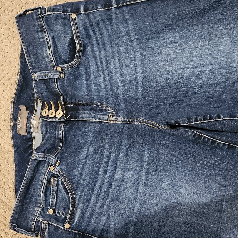 Torrid Crop Jogging Jeans Sz 18 - Picture 3 of 8